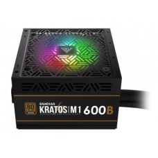 GAMDIAS KRATOS M1-600B 600 WATT 80+ BRONZE ADDRESSABLE RGB POWER SUPPLY